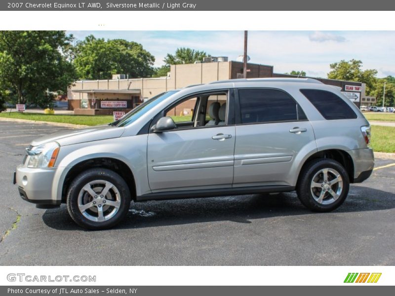 Silverstone Metallic / Light Gray 2007 Chevrolet Equinox LT AWD