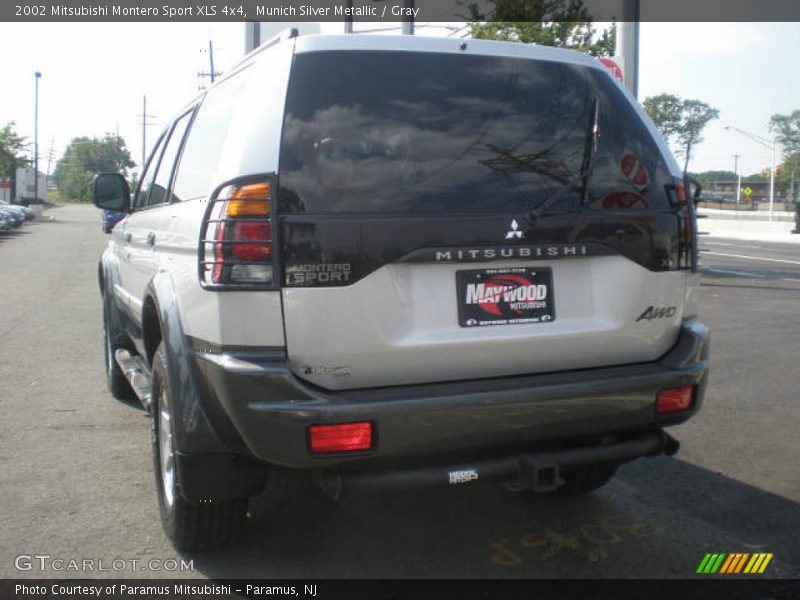 Munich Silver Metallic / Gray 2002 Mitsubishi Montero Sport XLS 4x4