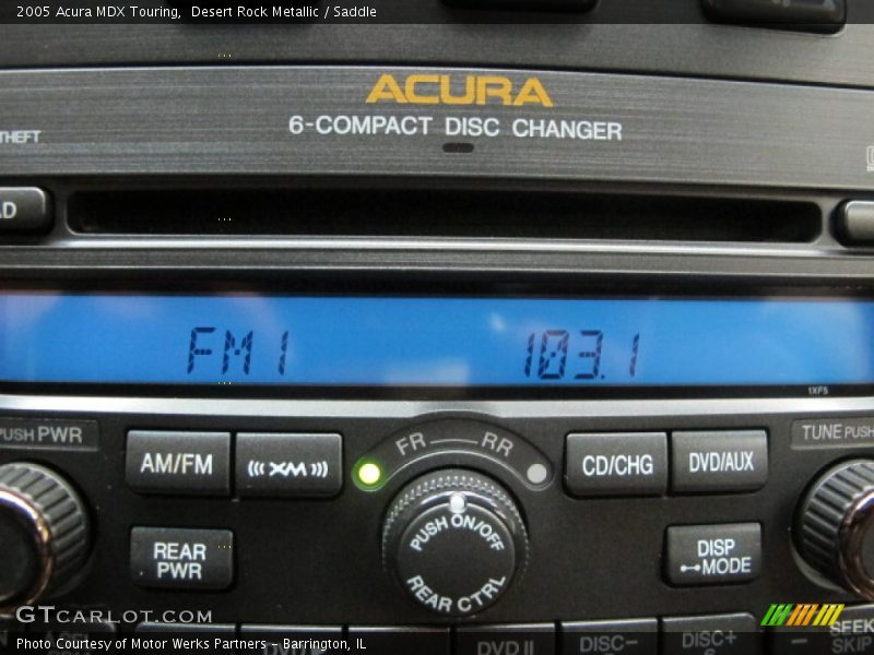 Desert Rock Metallic / Saddle 2005 Acura MDX Touring