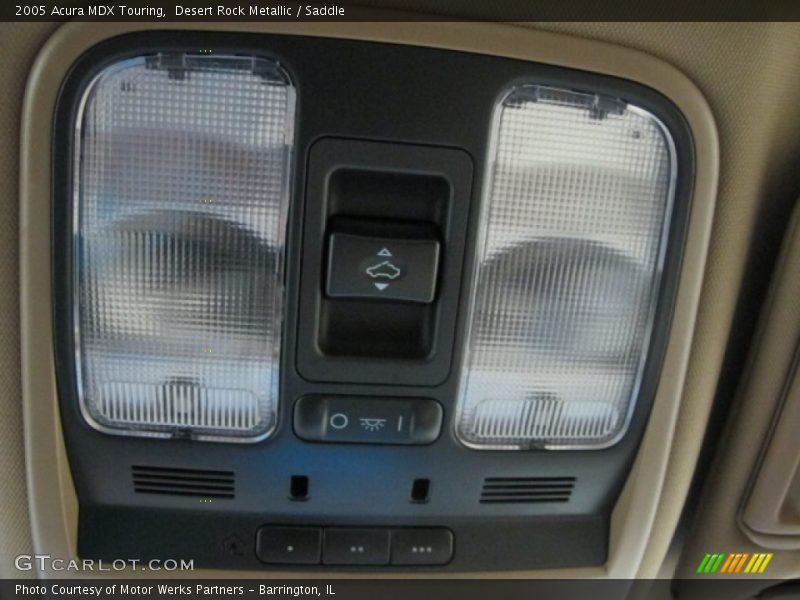 Controls of 2005 MDX Touring