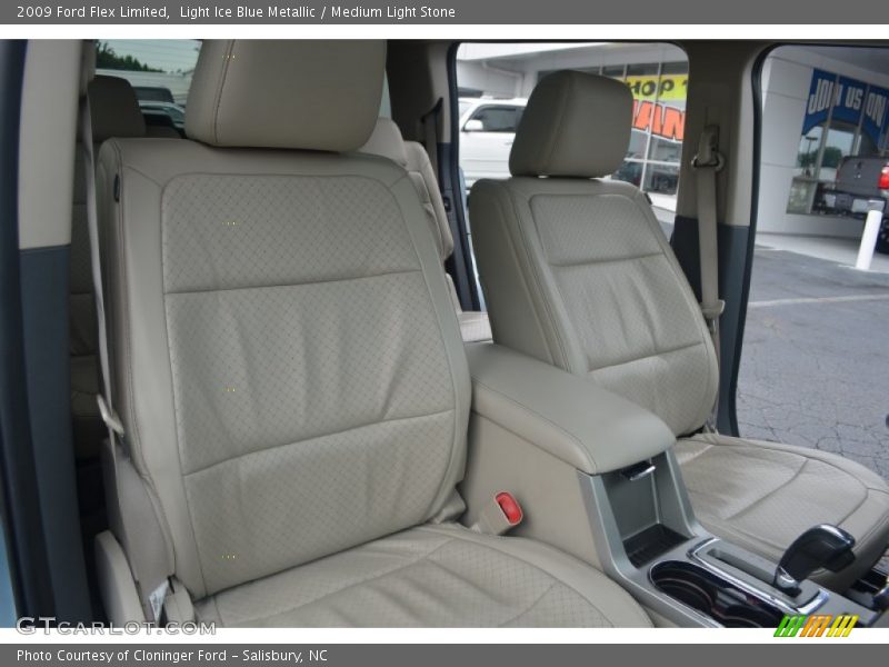 Light Ice Blue Metallic / Medium Light Stone 2009 Ford Flex Limited