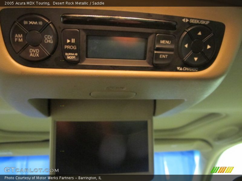 Entertainment System of 2005 MDX Touring