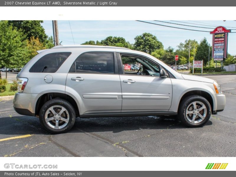 Silverstone Metallic / Light Gray 2007 Chevrolet Equinox LT AWD
