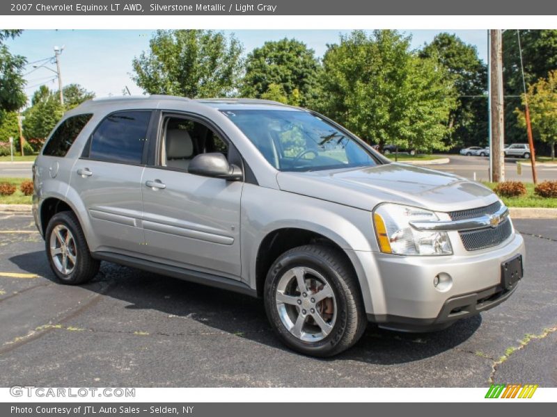 Silverstone Metallic / Light Gray 2007 Chevrolet Equinox LT AWD