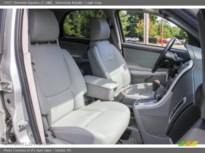 Silverstone Metallic / Light Gray 2007 Chevrolet Equinox LT AWD
