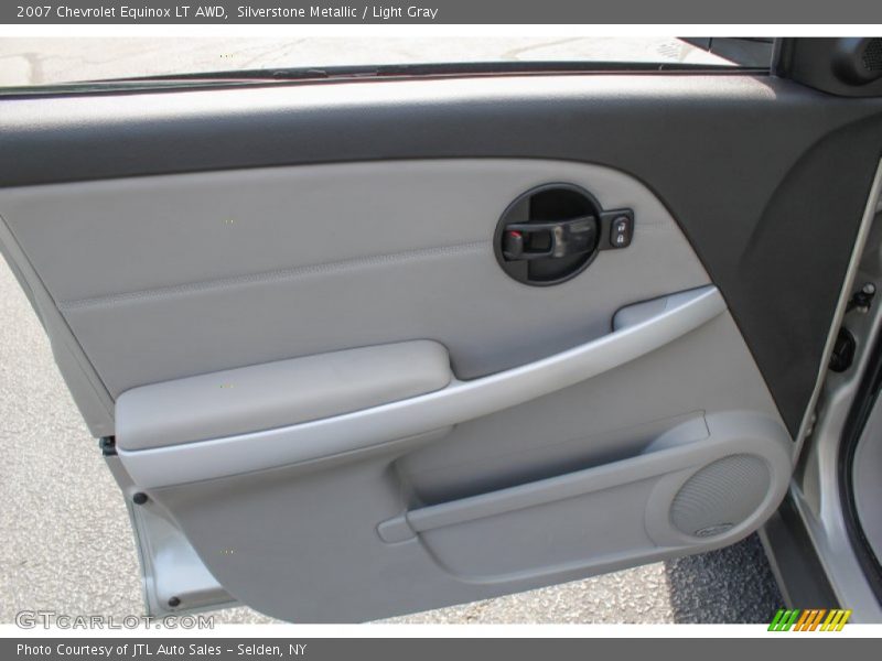 Silverstone Metallic / Light Gray 2007 Chevrolet Equinox LT AWD