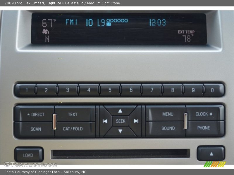 Light Ice Blue Metallic / Medium Light Stone 2009 Ford Flex Limited