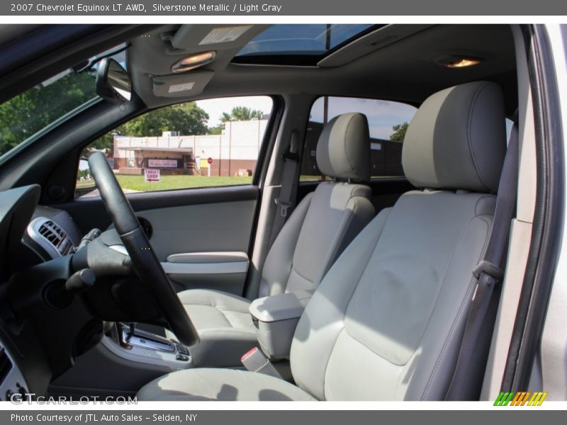 Silverstone Metallic / Light Gray 2007 Chevrolet Equinox LT AWD
