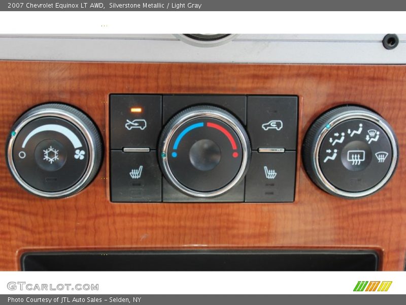 Silverstone Metallic / Light Gray 2007 Chevrolet Equinox LT AWD