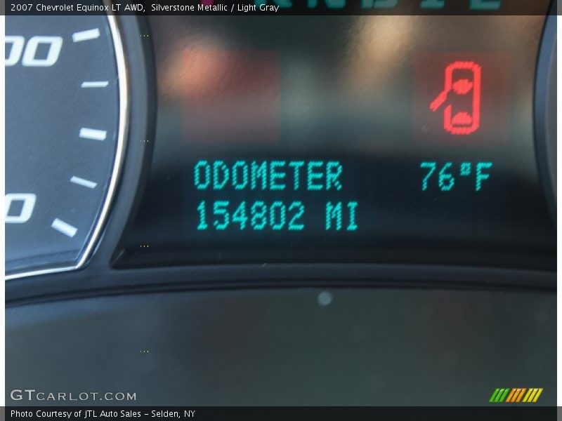 Silverstone Metallic / Light Gray 2007 Chevrolet Equinox LT AWD