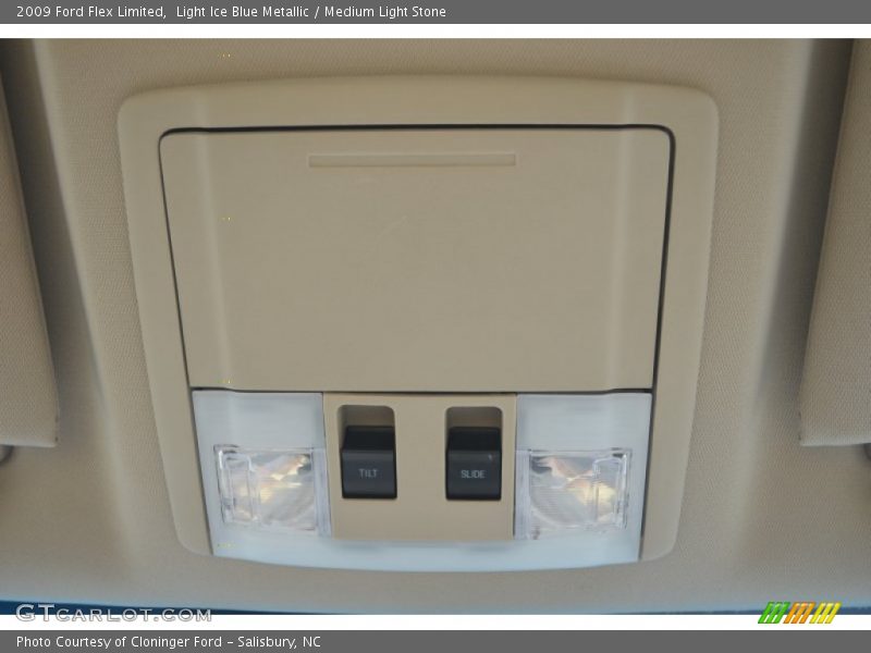 Light Ice Blue Metallic / Medium Light Stone 2009 Ford Flex Limited