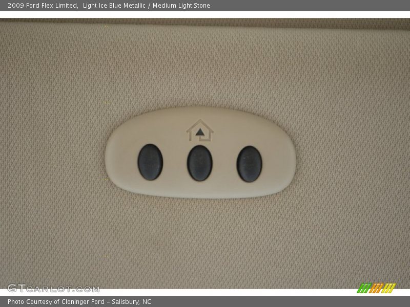 Light Ice Blue Metallic / Medium Light Stone 2009 Ford Flex Limited
