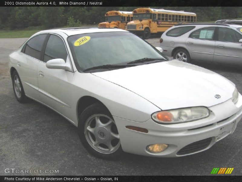 White Diamond / Neutral 2001 Oldsmobile Aurora 4.0