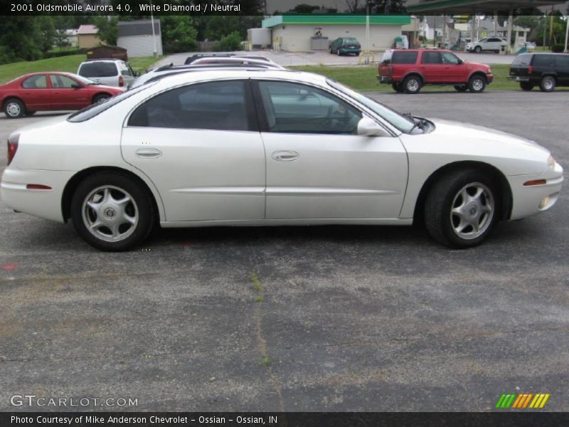  2001 Aurora 4.0 White Diamond