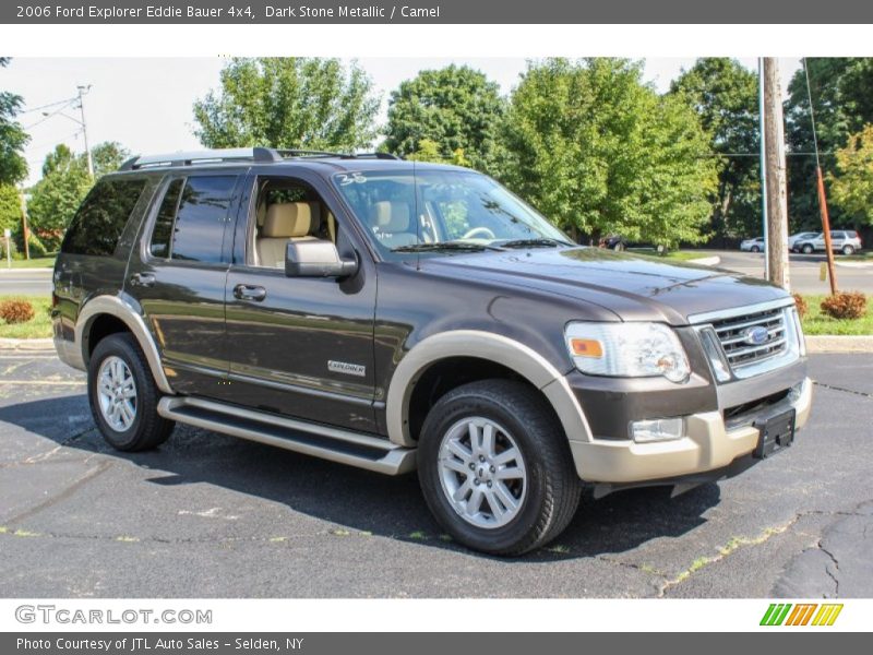 Dark Stone Metallic / Camel 2006 Ford Explorer Eddie Bauer 4x4