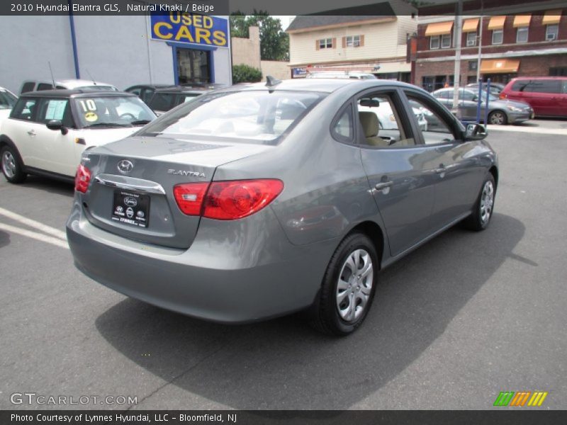 Natural Khaki / Beige 2010 Hyundai Elantra GLS