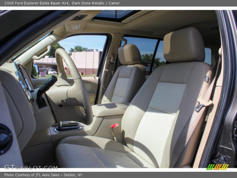 Dark Stone Metallic / Camel 2006 Ford Explorer Eddie Bauer 4x4