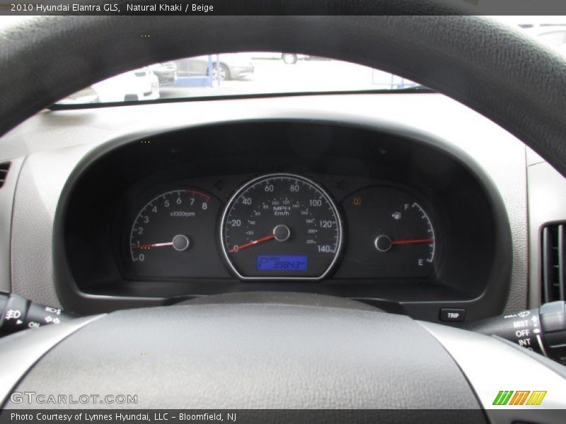 Natural Khaki / Beige 2010 Hyundai Elantra GLS