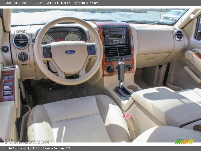 Dark Stone Metallic / Camel 2006 Ford Explorer Eddie Bauer 4x4
