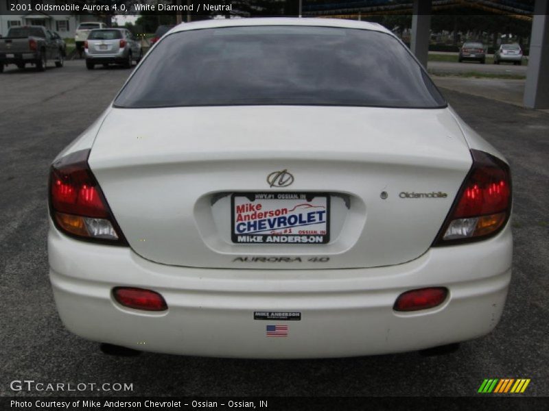 White Diamond / Neutral 2001 Oldsmobile Aurora 4.0
