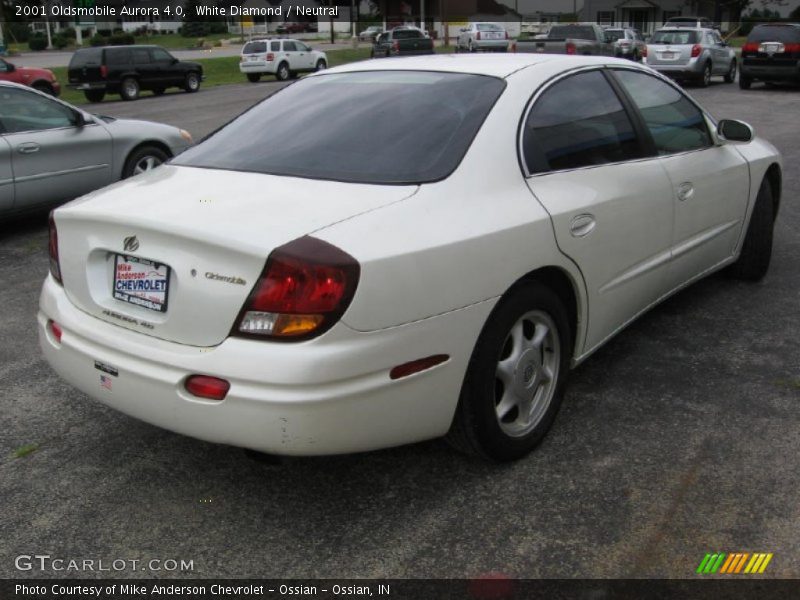 White Diamond / Neutral 2001 Oldsmobile Aurora 4.0