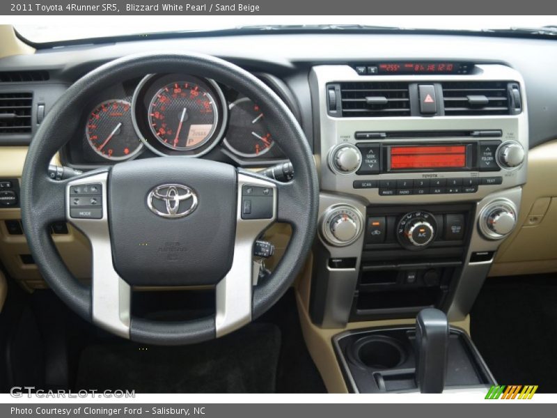 Blizzard White Pearl / Sand Beige 2011 Toyota 4Runner SR5