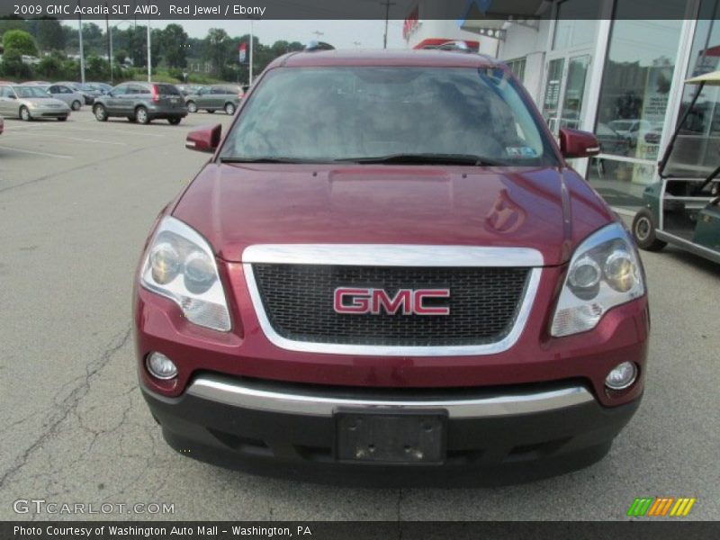 Red Jewel / Ebony 2009 GMC Acadia SLT AWD
