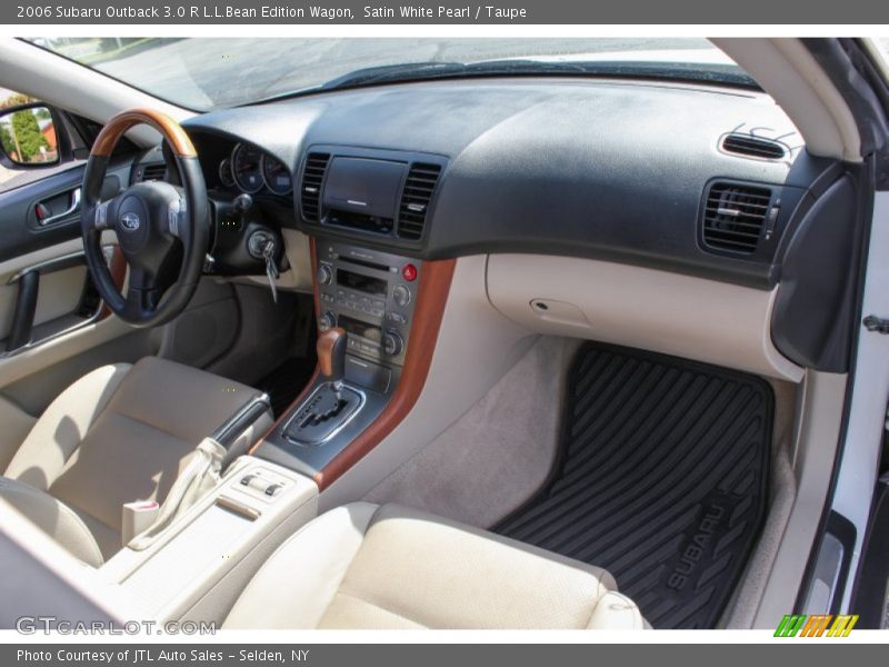 Satin White Pearl / Taupe 2006 Subaru Outback 3.0 R L.L.Bean Edition Wagon