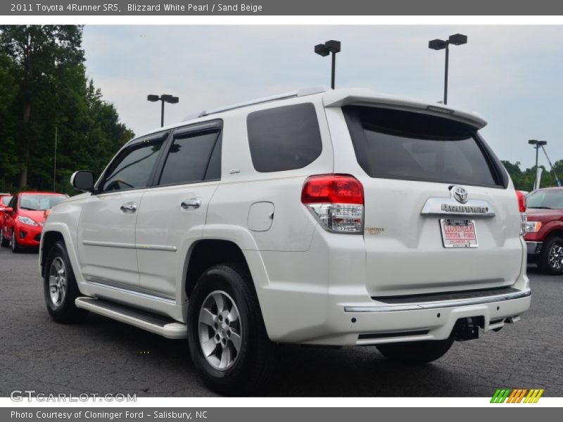 Blizzard White Pearl / Sand Beige 2011 Toyota 4Runner SR5