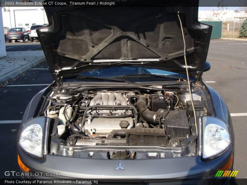 Titanium Pearl / Midnight 2003 Mitsubishi Eclipse GT Coupe