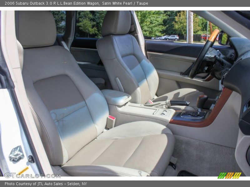 Satin White Pearl / Taupe 2006 Subaru Outback 3.0 R L.L.Bean Edition Wagon