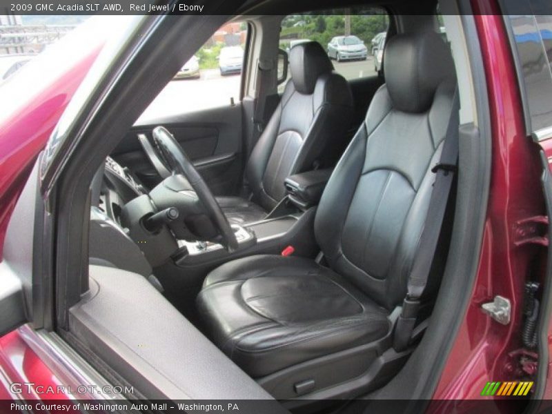 Red Jewel / Ebony 2009 GMC Acadia SLT AWD