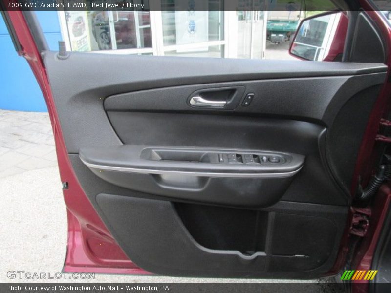 Red Jewel / Ebony 2009 GMC Acadia SLT AWD