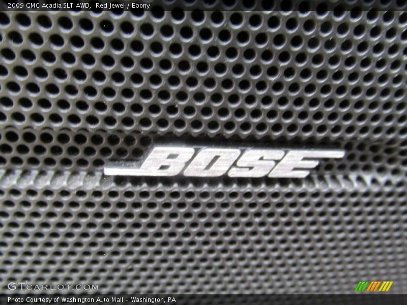 Red Jewel / Ebony 2009 GMC Acadia SLT AWD