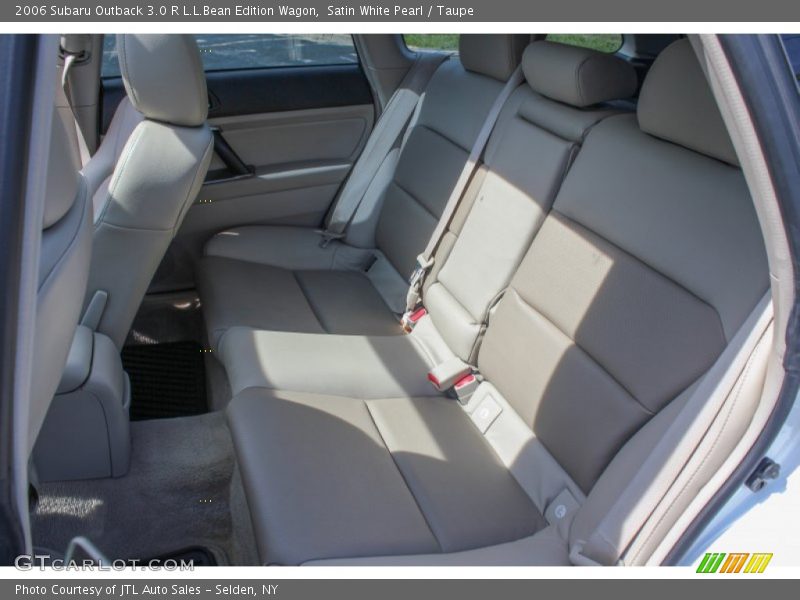 Satin White Pearl / Taupe 2006 Subaru Outback 3.0 R L.L.Bean Edition Wagon