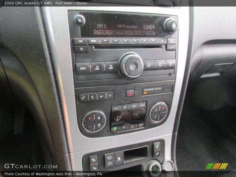 Red Jewel / Ebony 2009 GMC Acadia SLT AWD