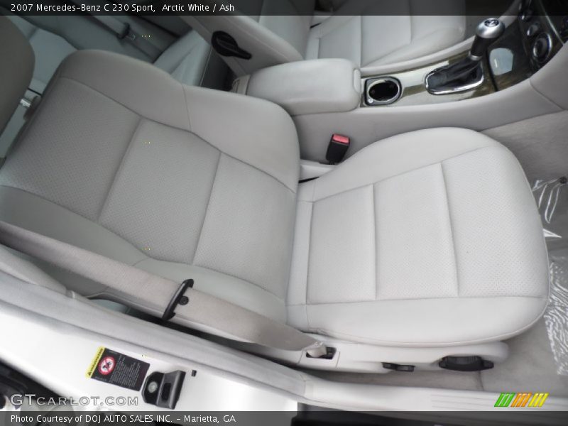 Arctic White / Ash 2007 Mercedes-Benz C 230 Sport