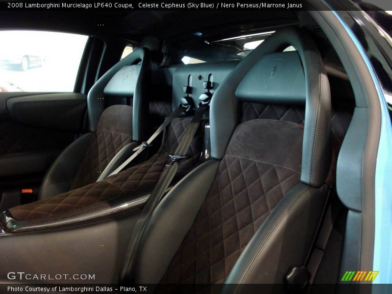  2008 Murcielago LP640 Coupe Nero Perseus/Marrone Janus Interior