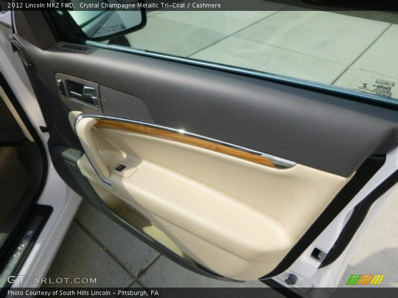 Crystal Champagne Metallic Tri-Coat / Cashmere 2012 Lincoln MKZ FWD