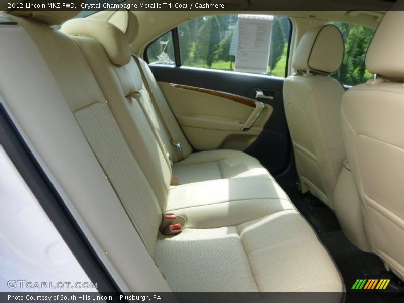 Crystal Champagne Metallic Tri-Coat / Cashmere 2012 Lincoln MKZ FWD