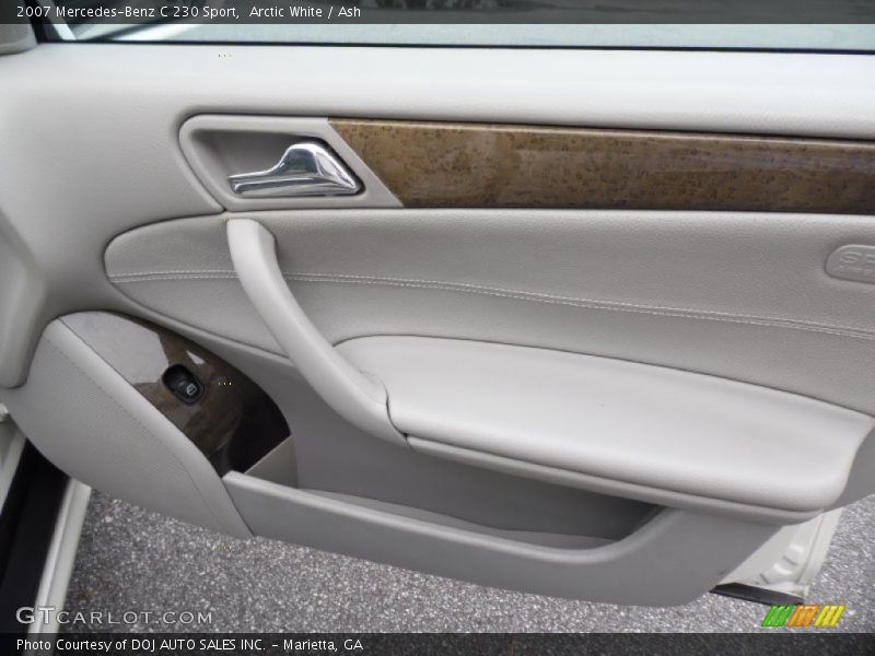 Arctic White / Ash 2007 Mercedes-Benz C 230 Sport