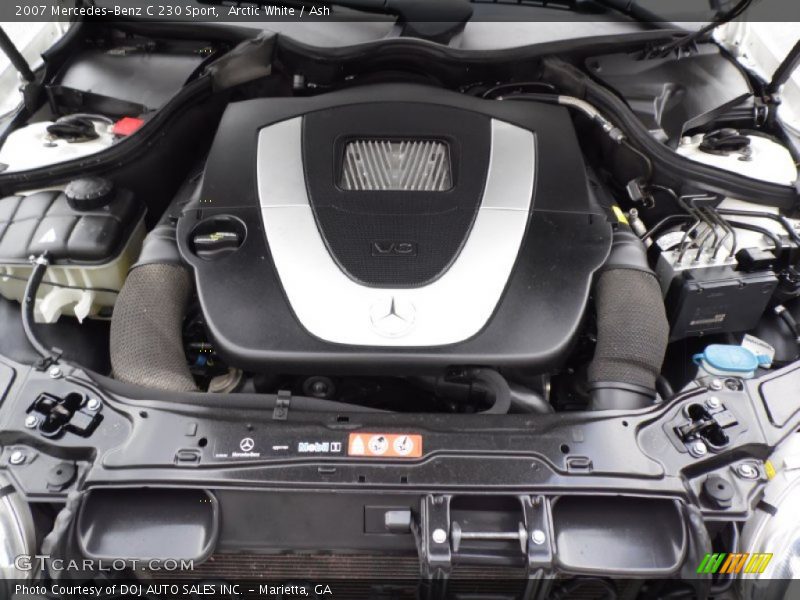 Arctic White / Ash 2007 Mercedes-Benz C 230 Sport