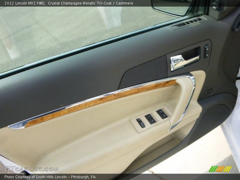 Crystal Champagne Metallic Tri-Coat / Cashmere 2012 Lincoln MKZ FWD