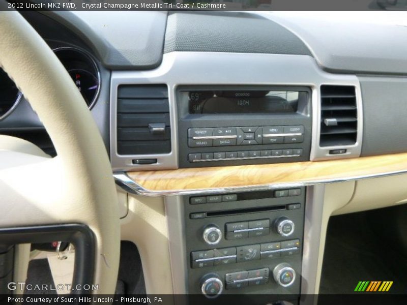 Crystal Champagne Metallic Tri-Coat / Cashmere 2012 Lincoln MKZ FWD