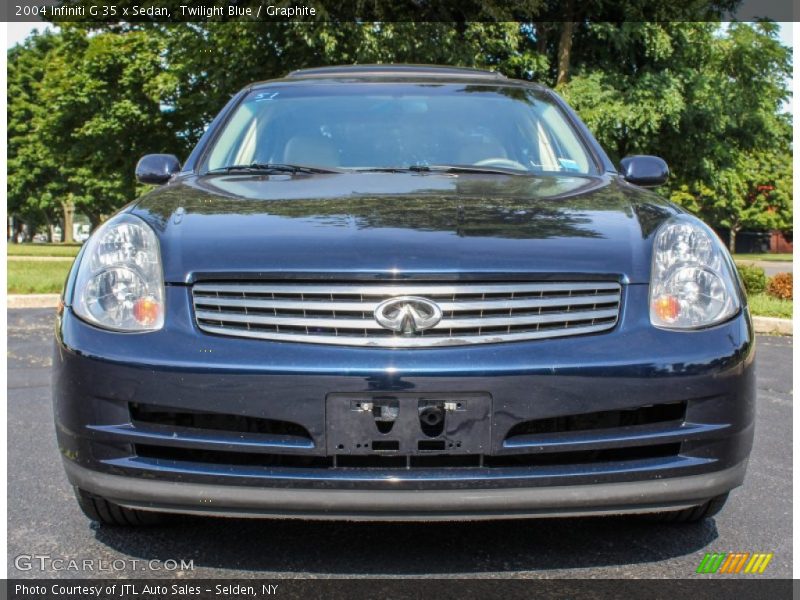 Twilight Blue / Graphite 2004 Infiniti G 35 x Sedan