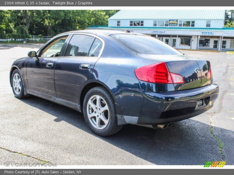 Twilight Blue / Graphite 2004 Infiniti G 35 x Sedan