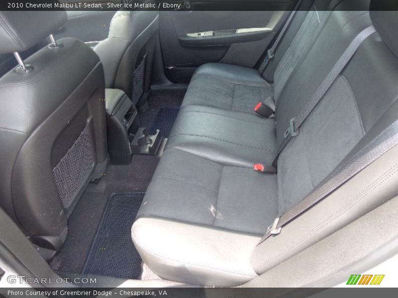 Silver Ice Metallic / Ebony 2010 Chevrolet Malibu LT Sedan
