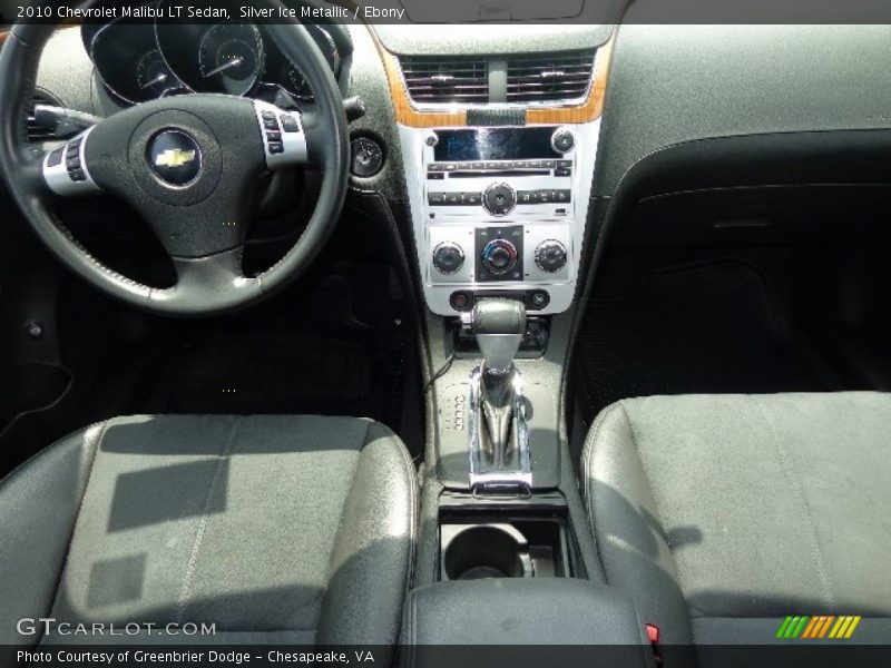 Silver Ice Metallic / Ebony 2010 Chevrolet Malibu LT Sedan