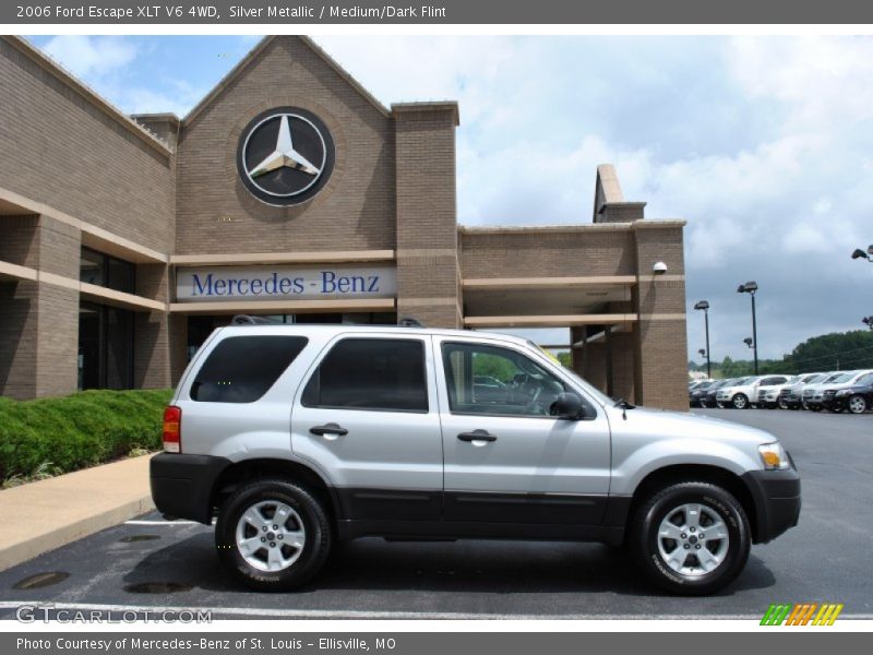 Silver Metallic / Medium/Dark Flint 2006 Ford Escape XLT V6 4WD