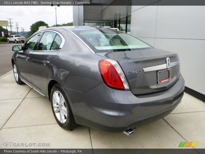 Sterling Gray Metallic / Cashmere 2011 Lincoln MKS FWD